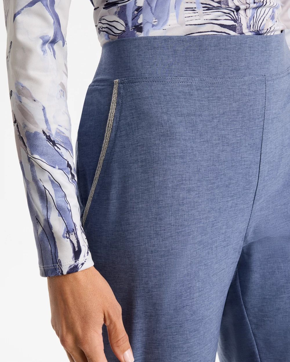Zenergy® UPF Pull-On Caviar Cropped Pants | Chico's